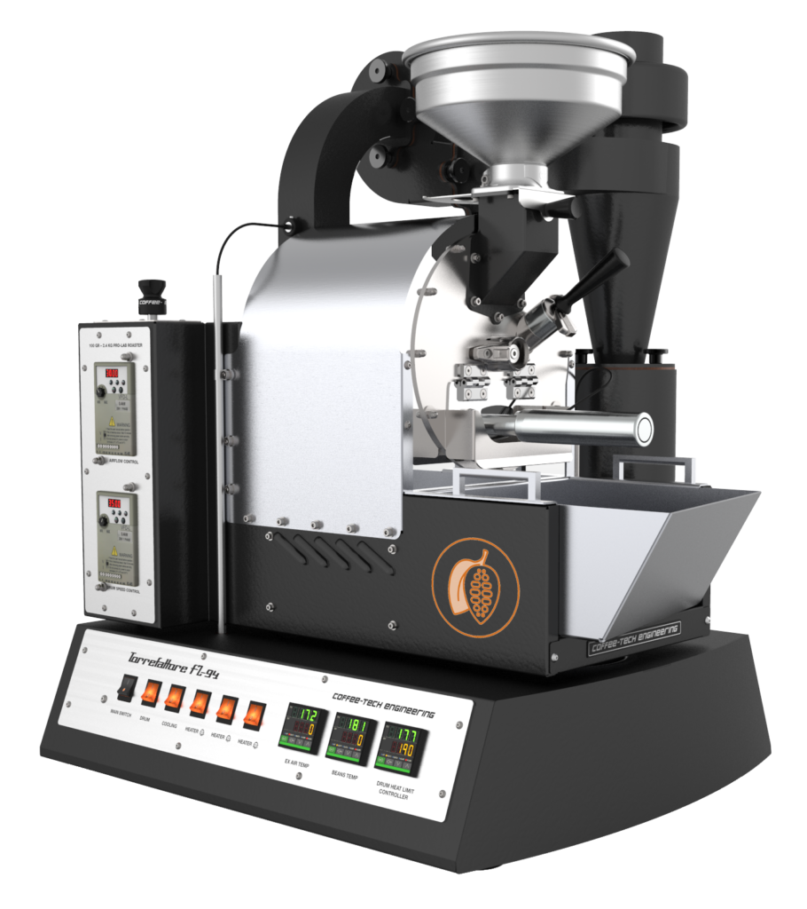 Commercial Roaster for cocoa beans