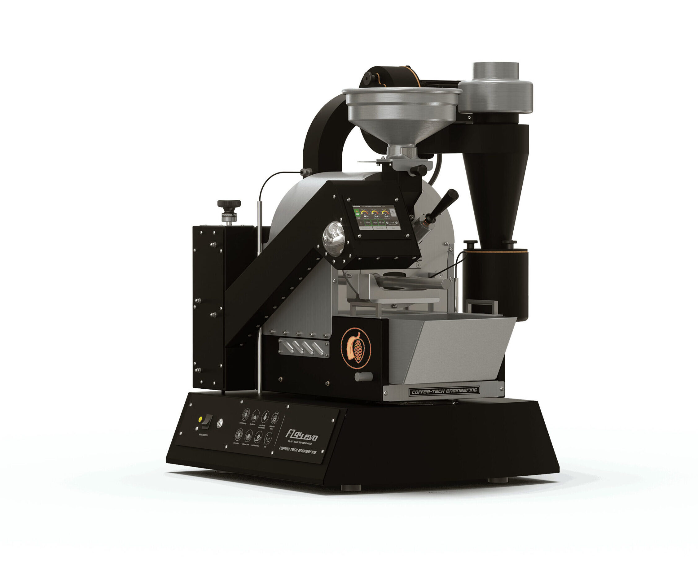 mccaページ2 FZ94 Evo Cocoa roaster from Coffee-tech Engineering